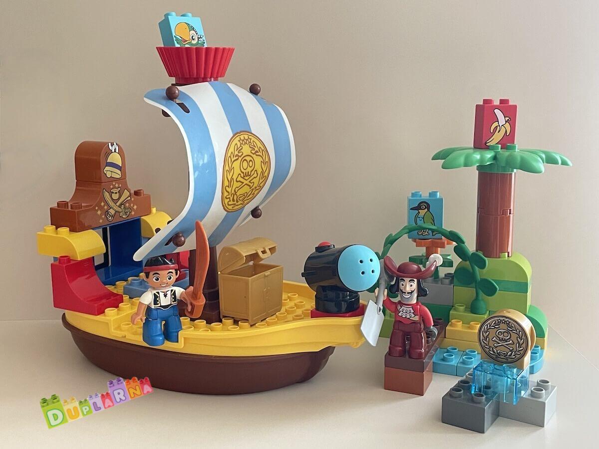 Lego Duplo 10514 - Pirát Jake - Jakeova Pirátská Loď Bucky