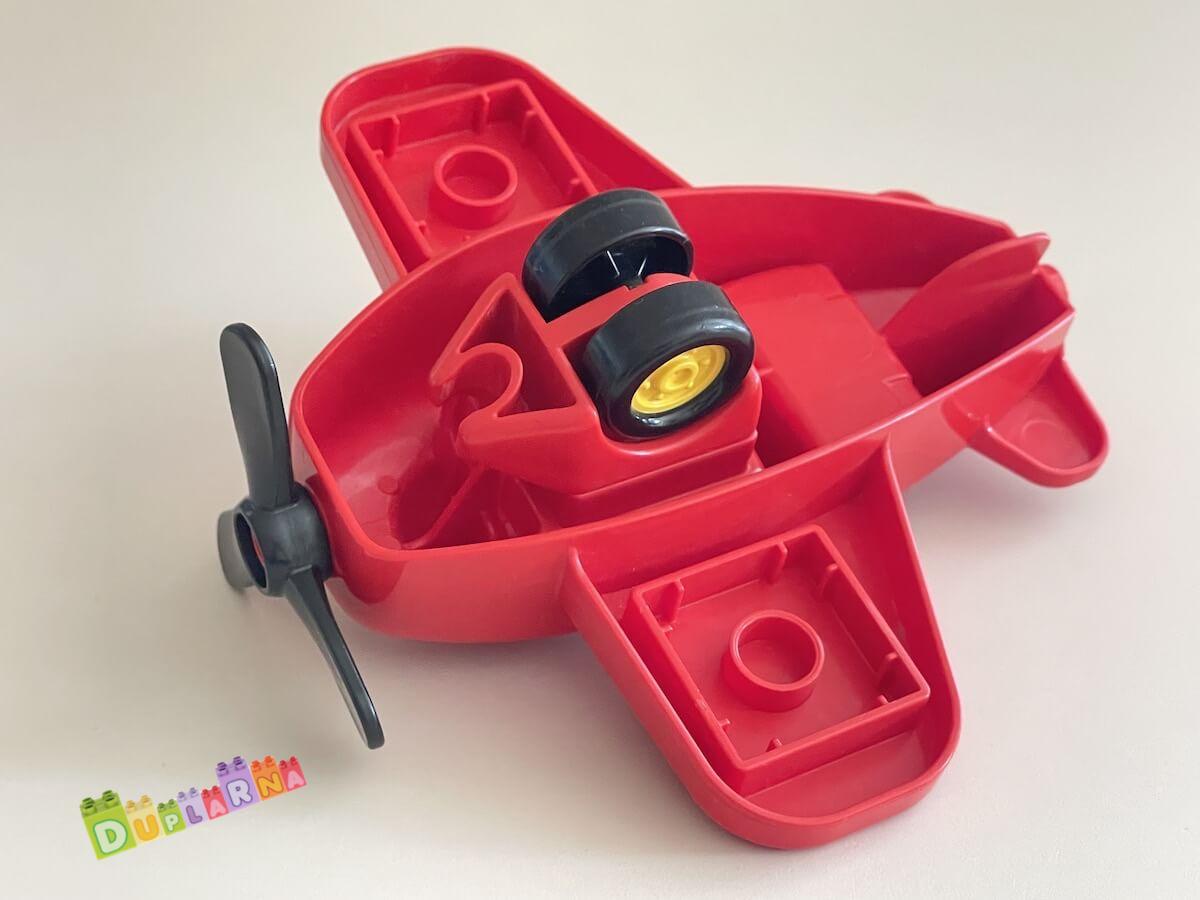 Lego Duplo Letadlo červené s vrtulí