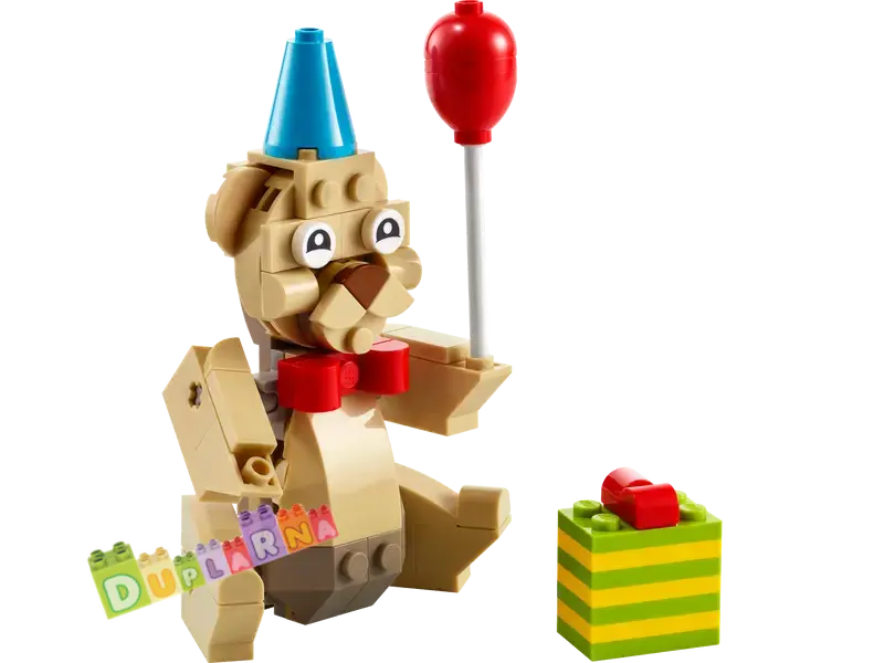 Lego Creator 30582 - Narozeninový medvídek / Postav si vlastního Narozeninového medvídka