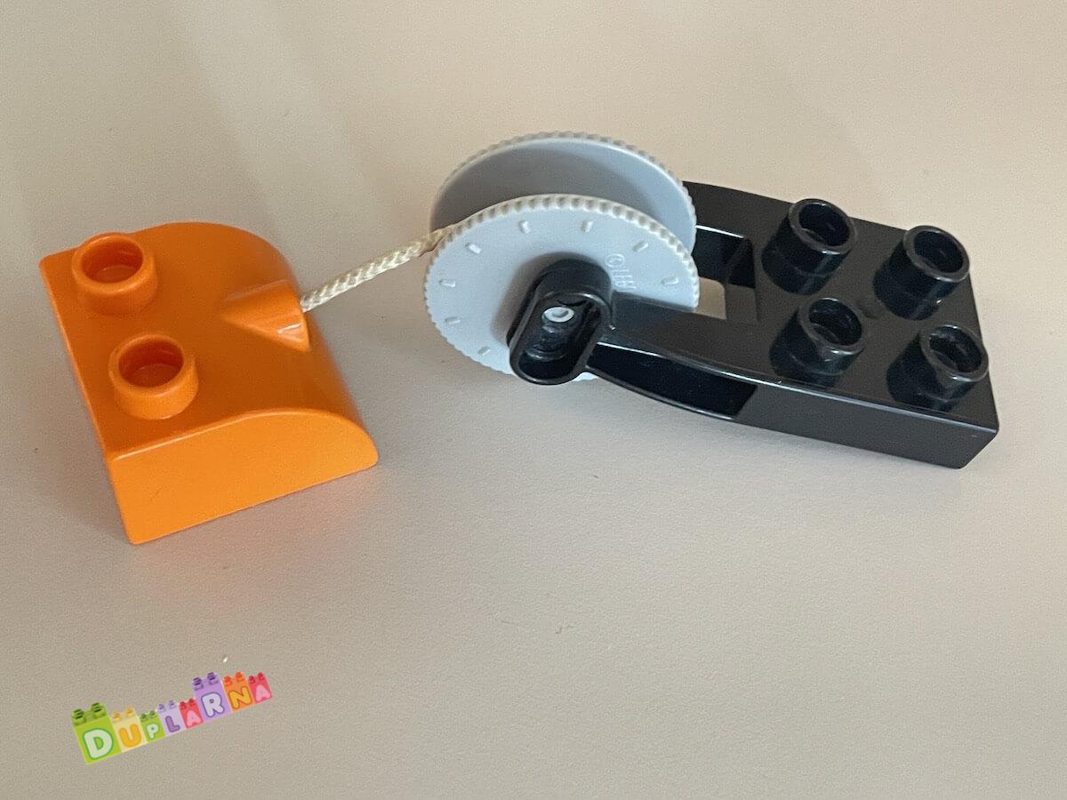 Lego Duplo kladka / naviják s kostkou