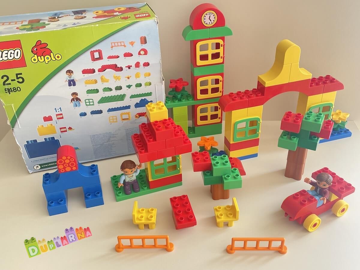 Lego Duplo 5480 - Set kostek 87ks - Stavba města