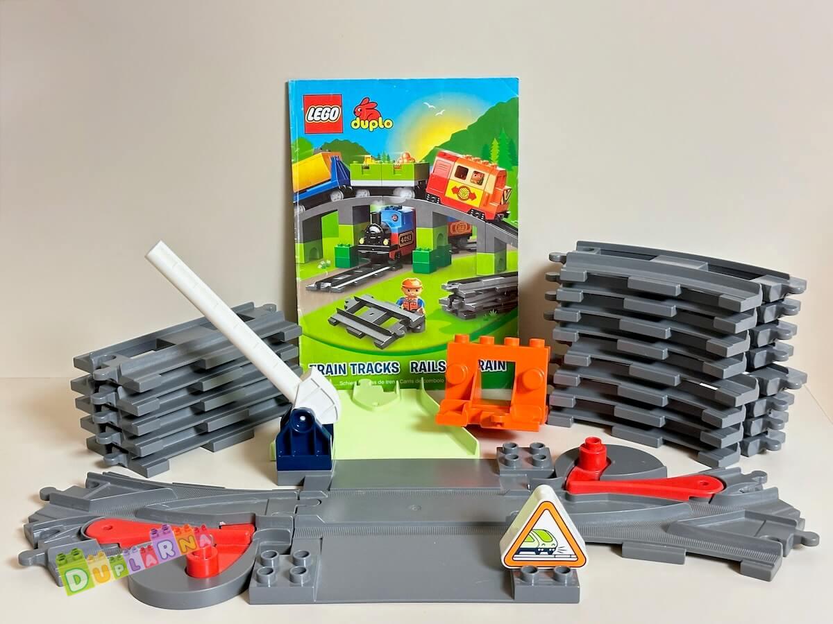 Lego Duplo 10506 - Rozšíření / Koleje výhybky a přejezd pro vlak