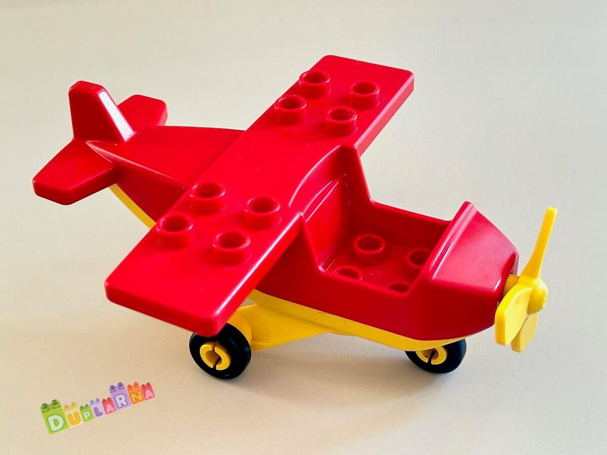 Lego Duplo Letadlo červené s vrtulí