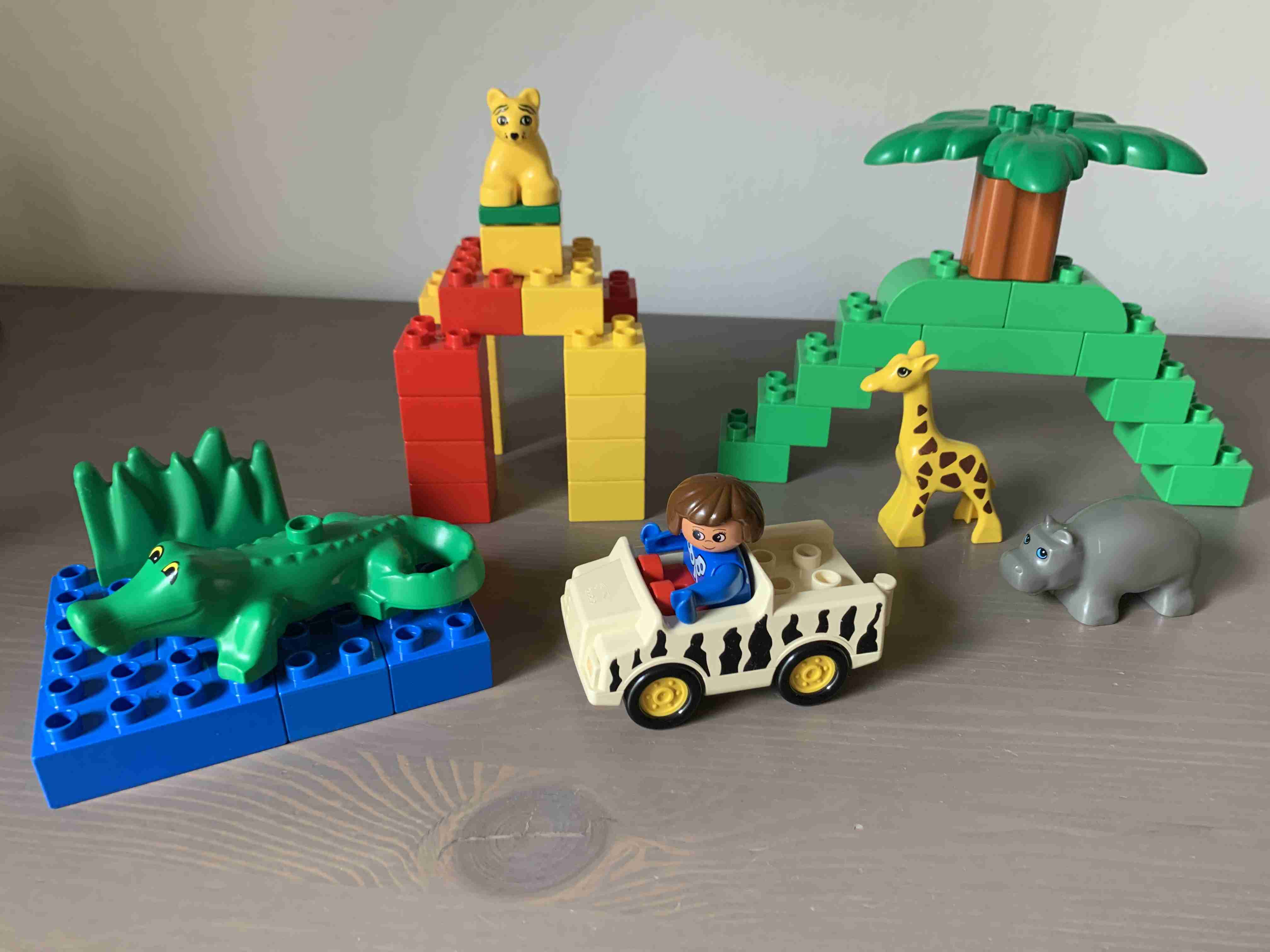 Lego Duplo 2968 - ZOO (hroch, krokodýl...)