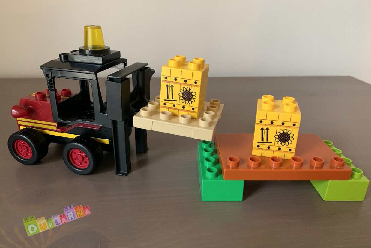 Lego Duplo 3298 - Vysokozdvižný nakladač Sumsy - Bořek stavitel