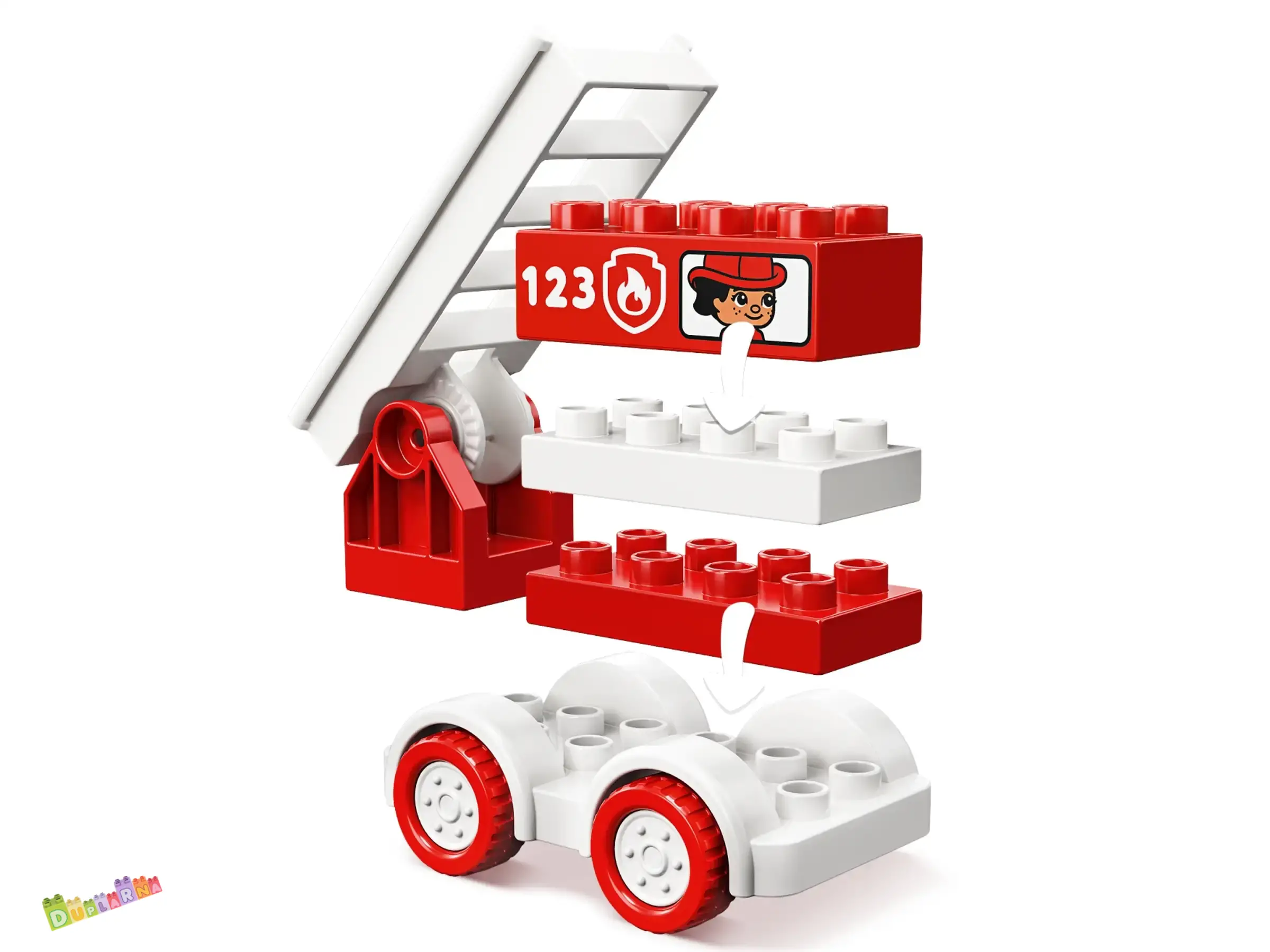 Lego Duplo 10917 - Hasičské auto / autíčko