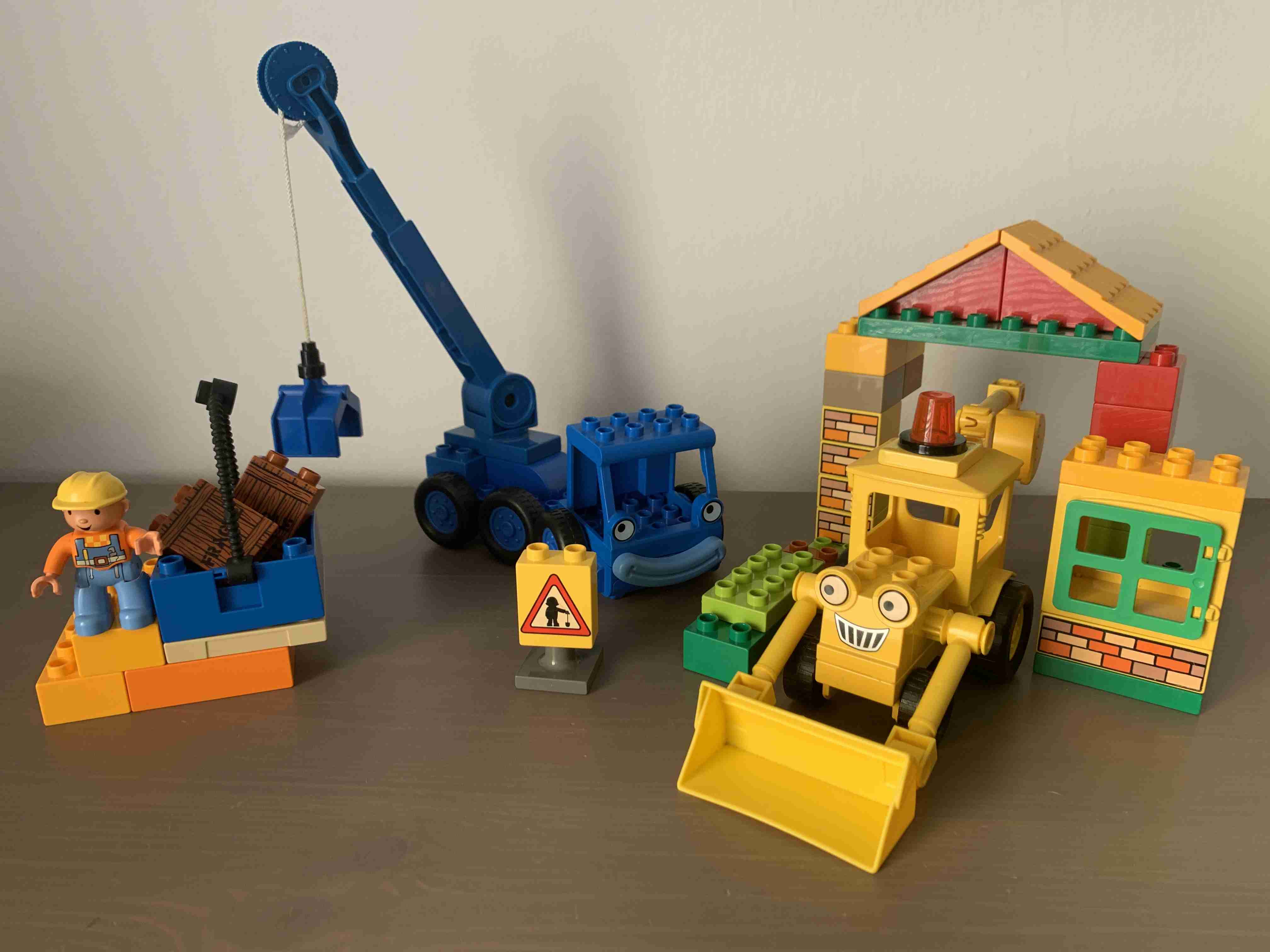 Lego Duplo 3297 - Bořek Stavitel - Béďa a Lůďa na staveništi