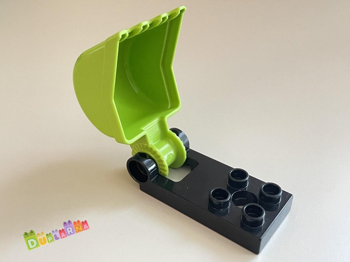 Lego Duplo lžíce k bagru zelená