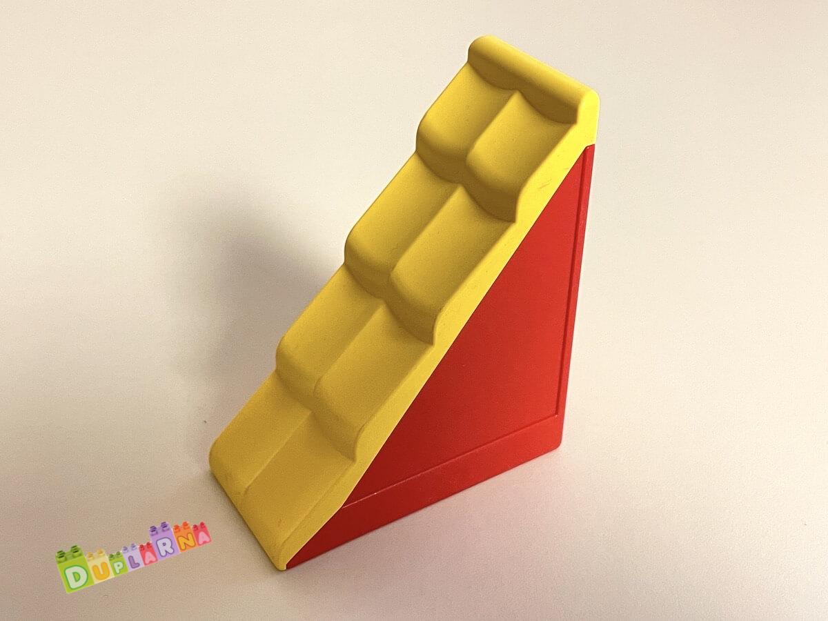 Lego Duplo - Střecha úzká / červená - žlutá