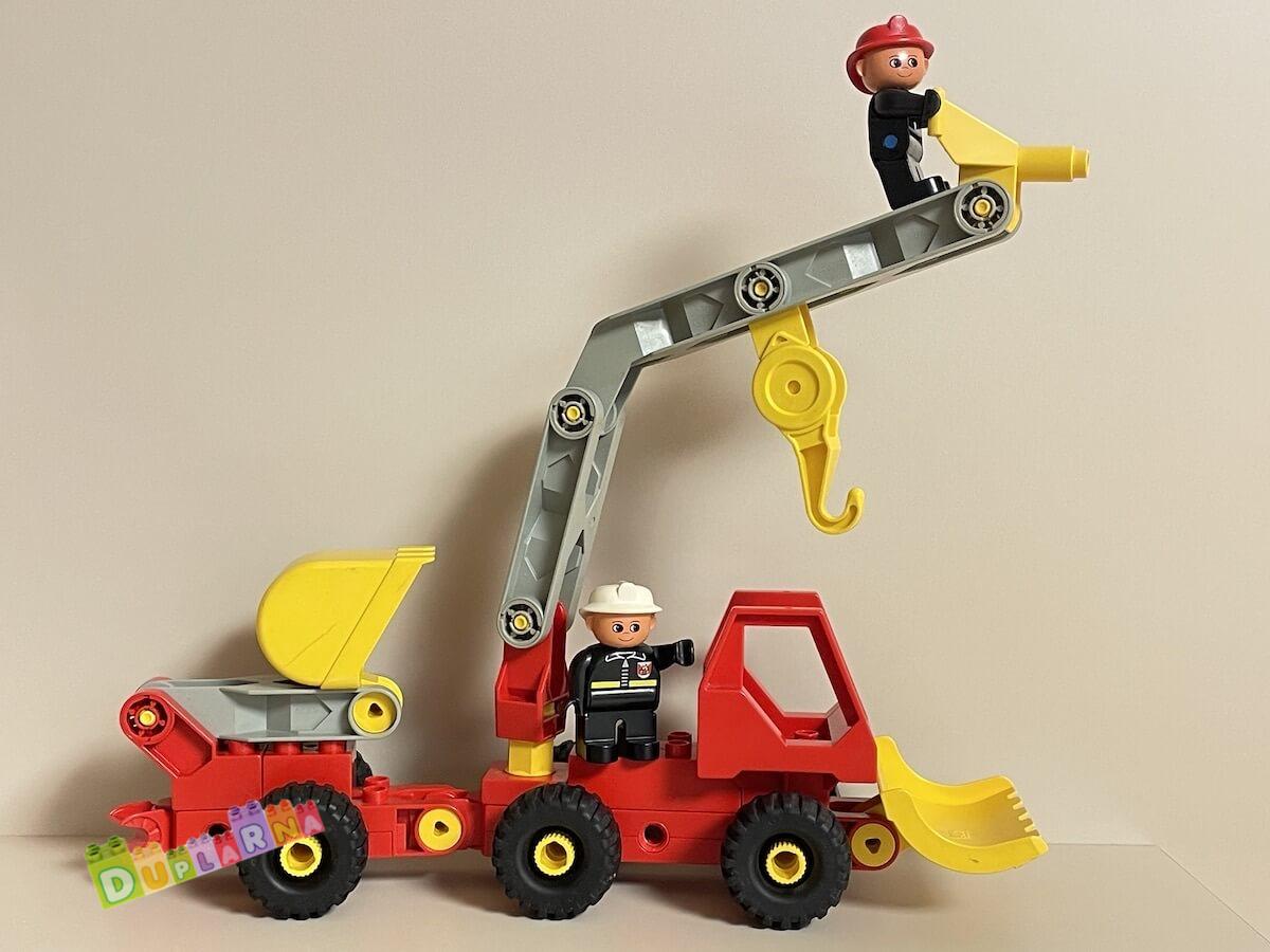 Lego Duplo TOOLO - Hasičské auto ze setu 2940