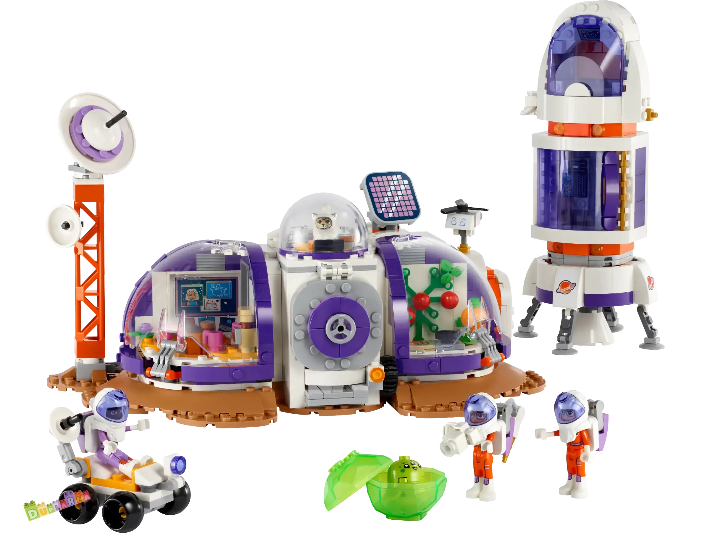Lego Friends 42605 - Základna na Marsu a raketa