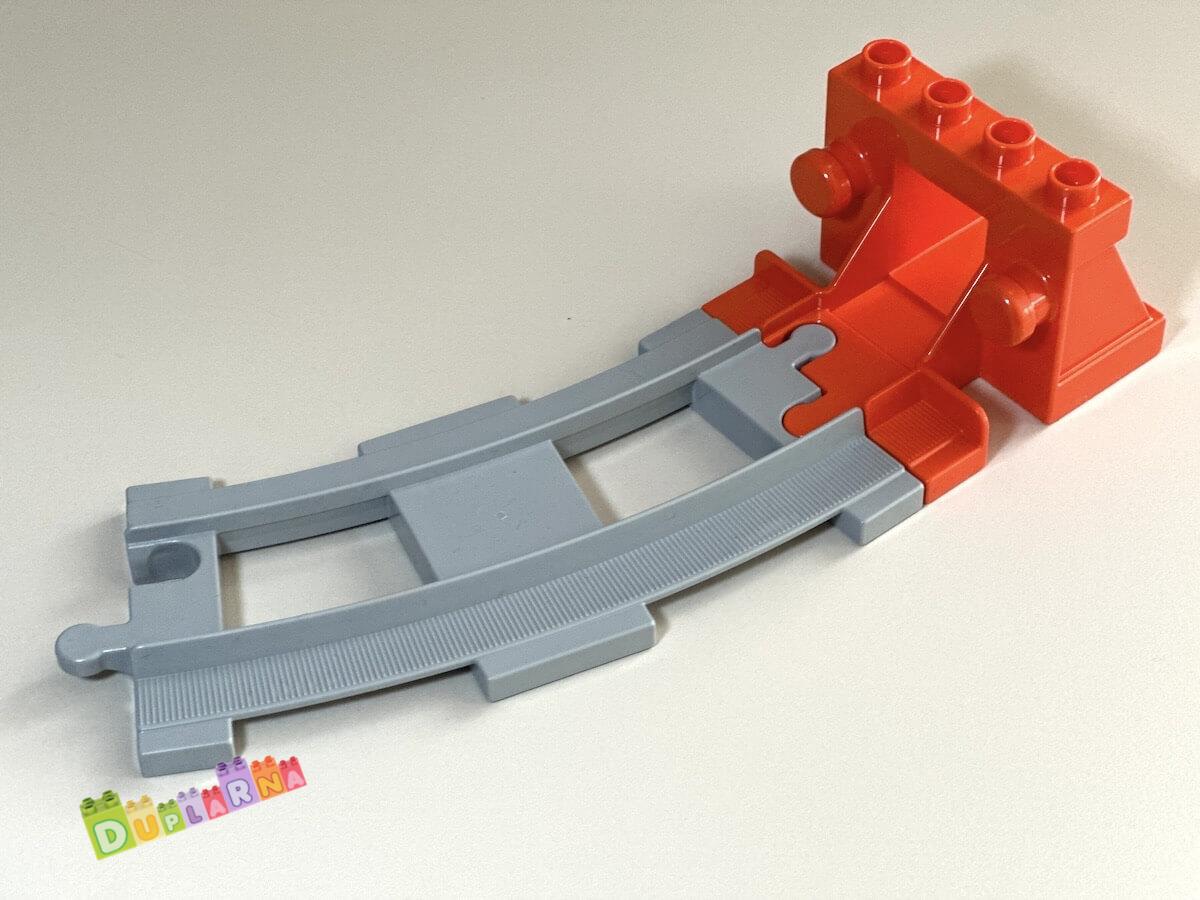 Lego Duplo koleje - koncová kolej  (zarážka)
