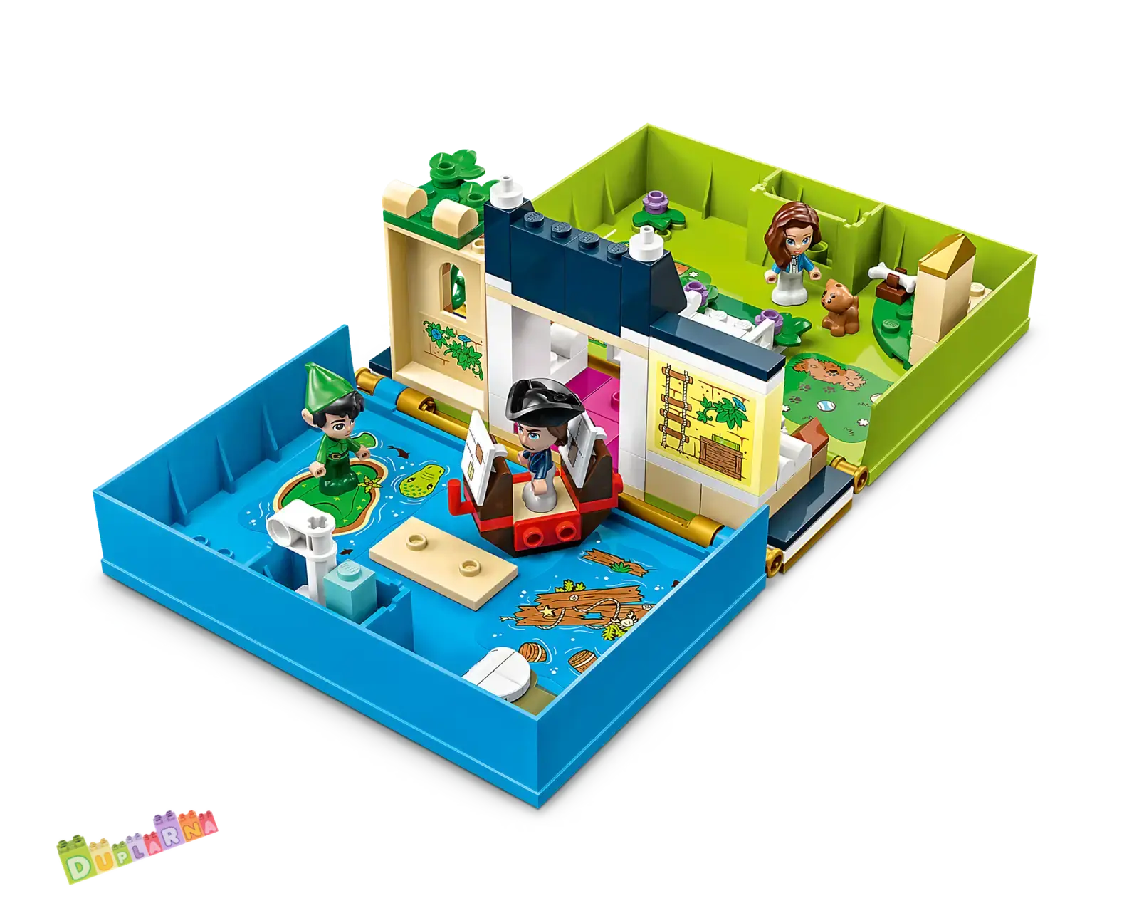 Lego Disney 43220 - Petr Pan a Wendy a jejich pohádková kniha dobrodružství