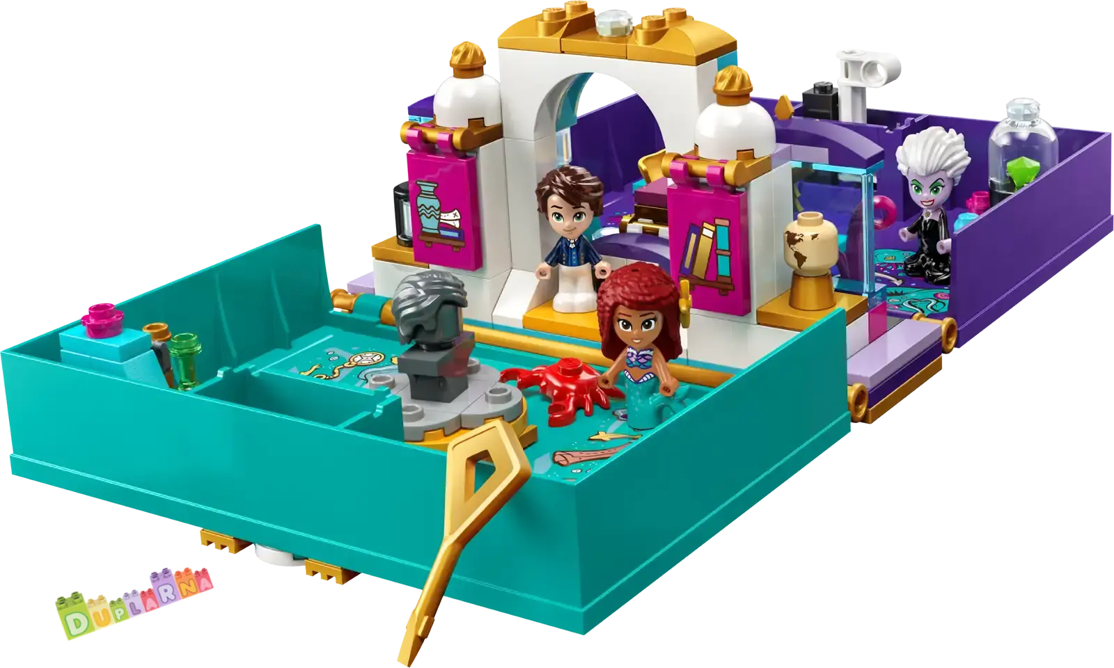 Lego Disney 43213 - Malá mořská víla a její pohádková kniha