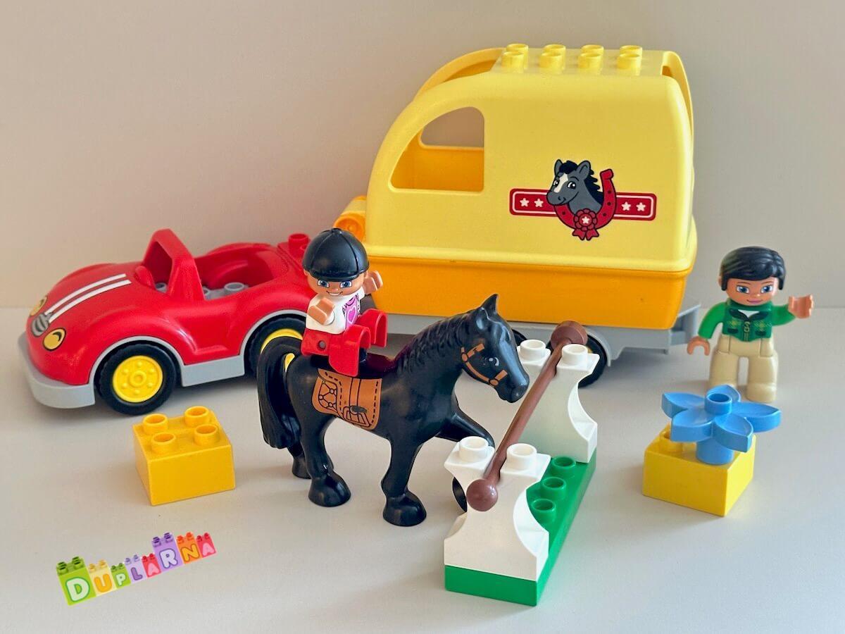 Lego Duplo 10807 - Přívěs pro koně / Převoz koní