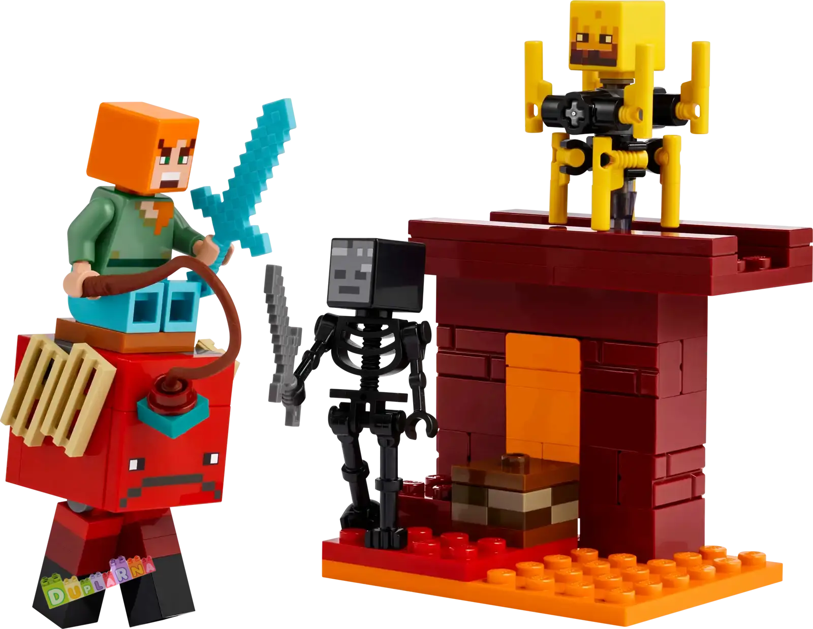 Lego Minecraft 21266 - Lávová bitva v Netheru