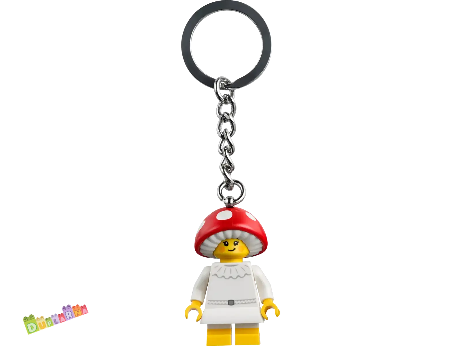 Lego 854306 klíčenka - Přívěsek na klíče – Dívka v kostýmu houby