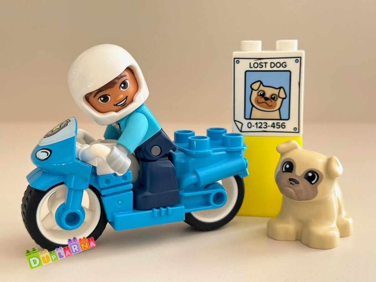 Lego Duplo 10967 - Policejní motorka 