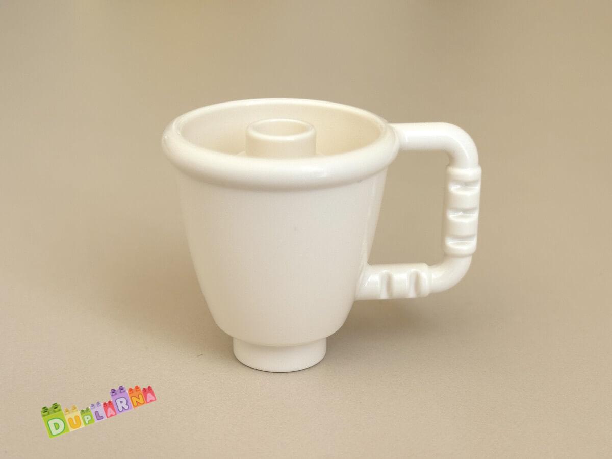 Lego Duplo konvice bílá / hrnek