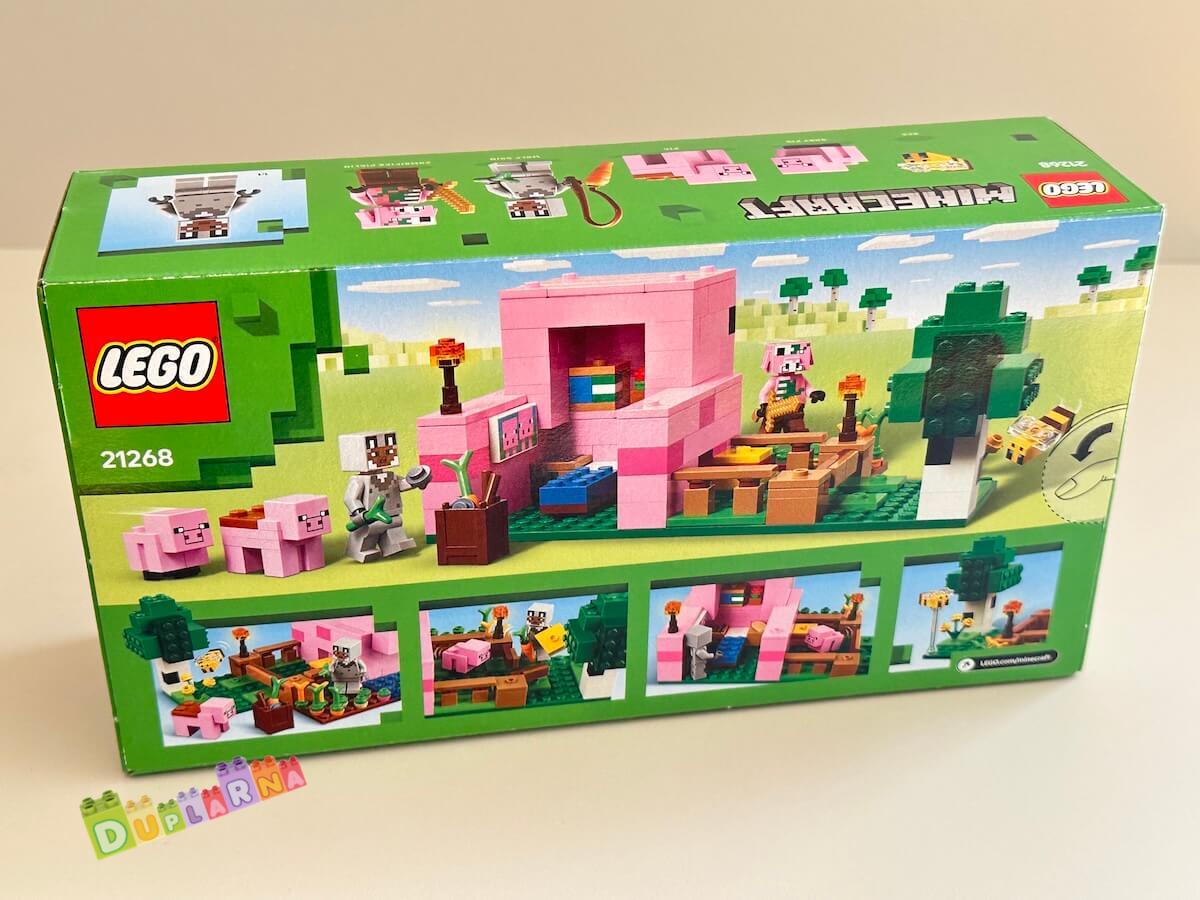 Lego Minecraft 21268 - Domeček Prasátka