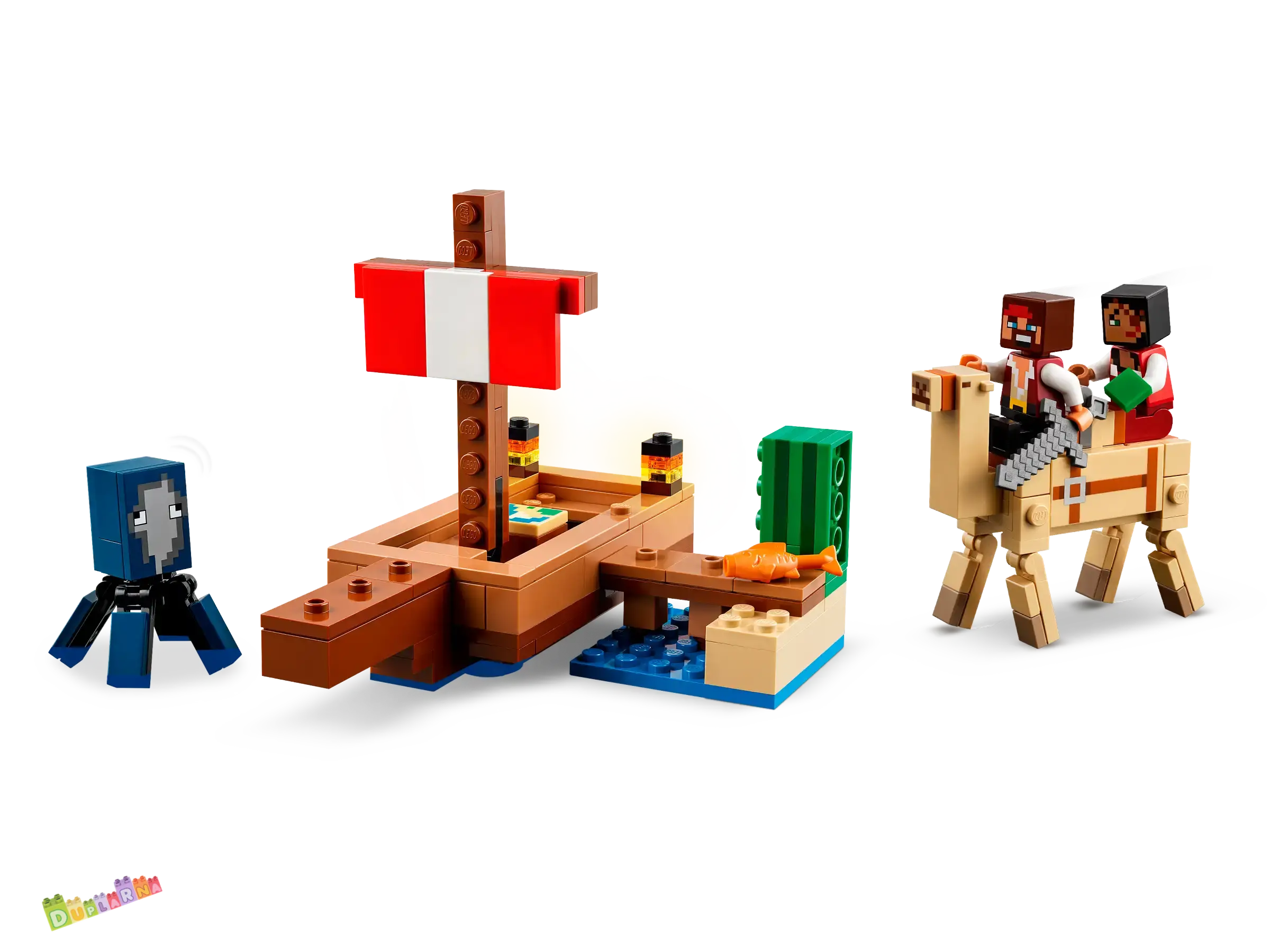 Lego Minecraft 21259 - Plavba na pirátské lodi