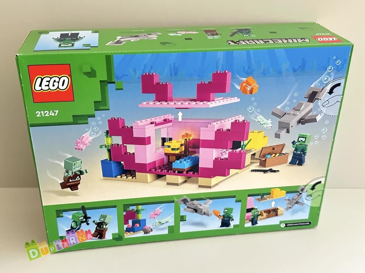 Lego Minecraft 21247 - Domeček axolotlů