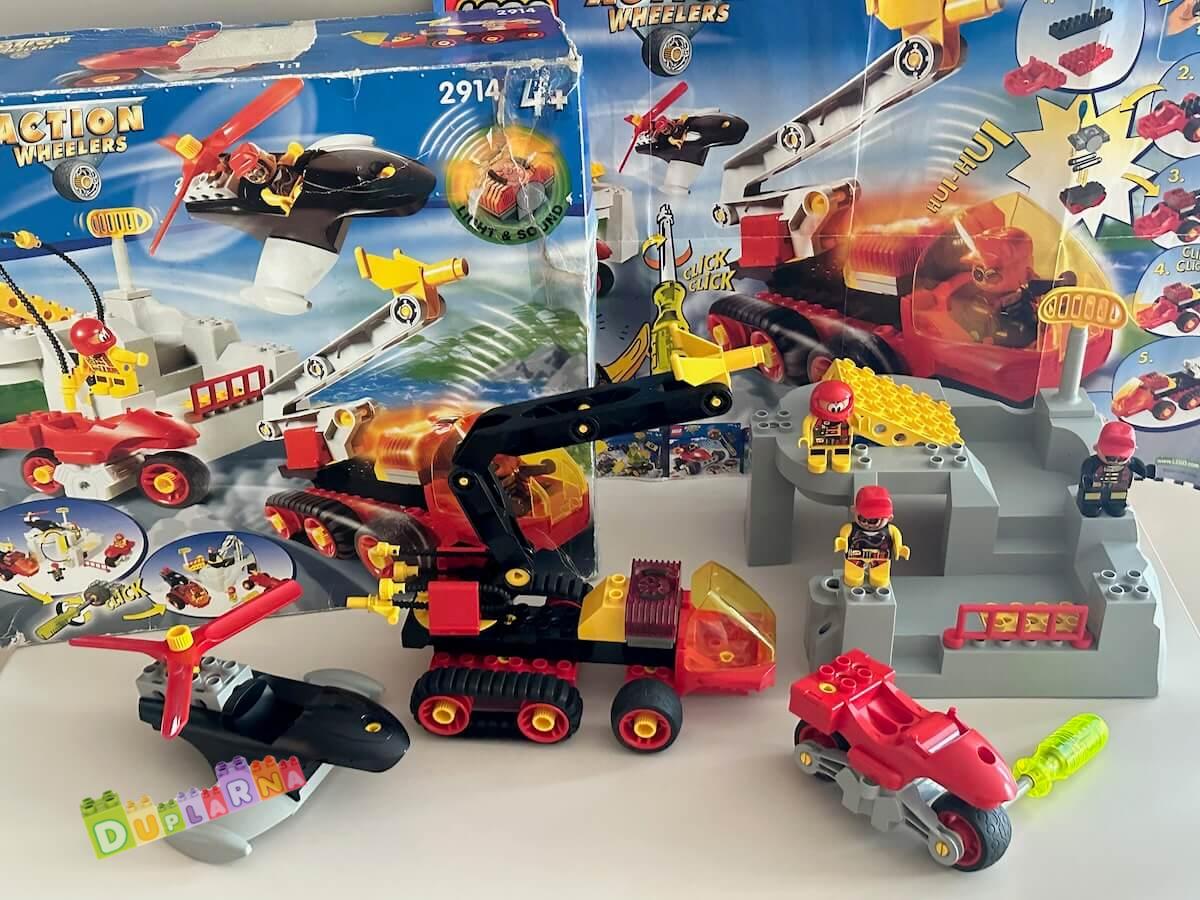 Lego Duplo 2914 - Action Wheelers - TOOLO - Rescue Base - Základna záchranářů