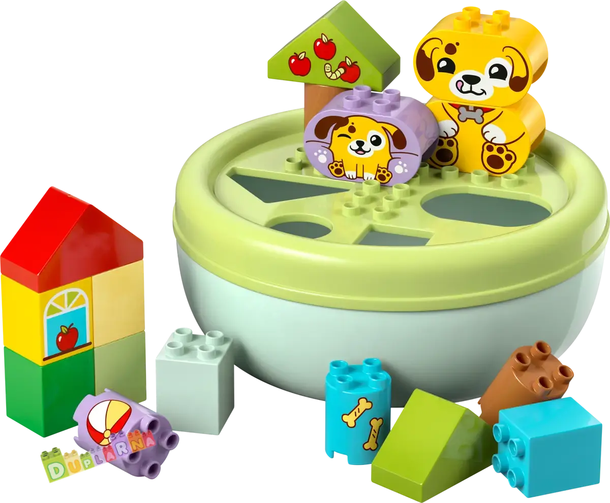 Lego Duplo 10441 - Třídění tvarů: Domeček pro štěňátka