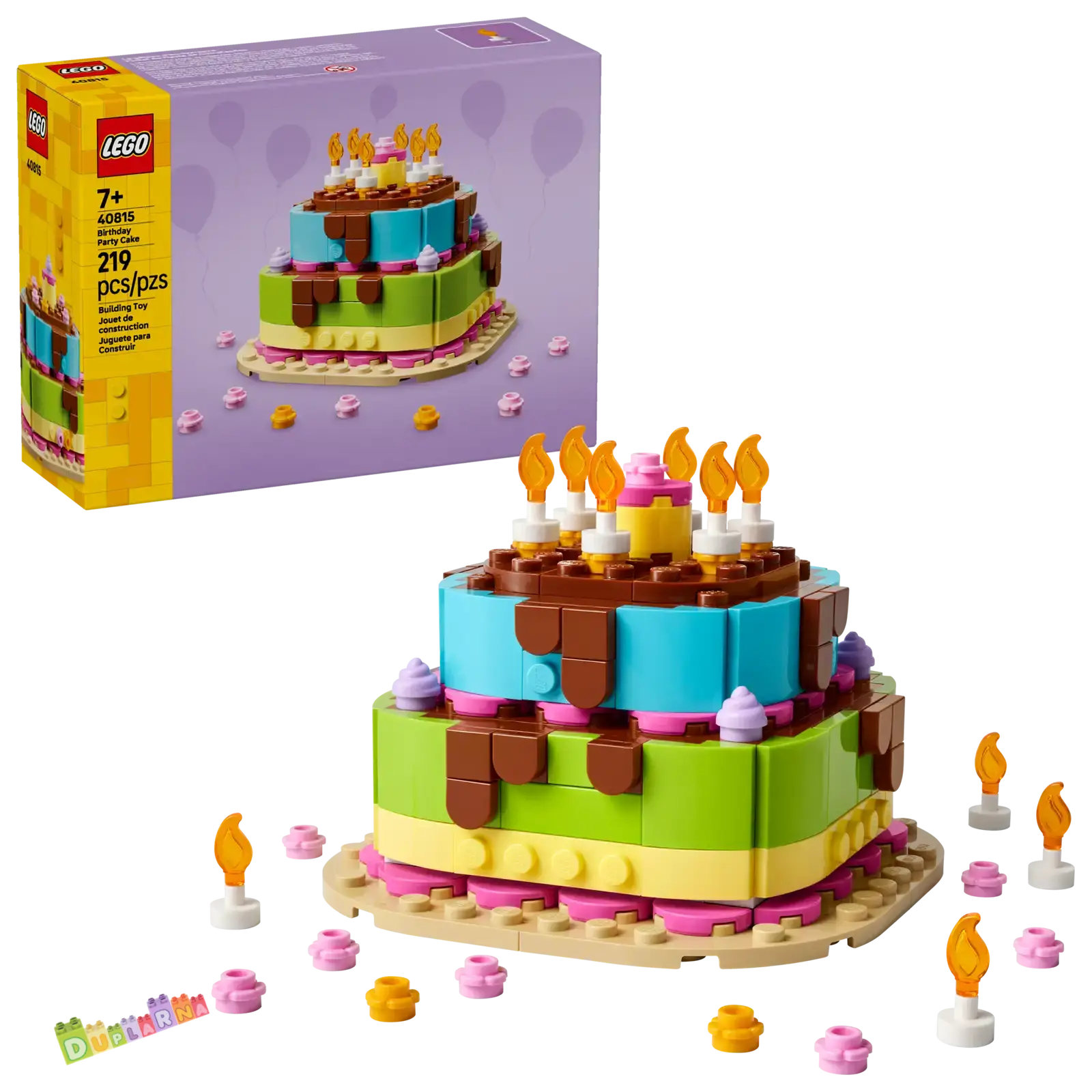 Lego 40815 - Narozeninový dort