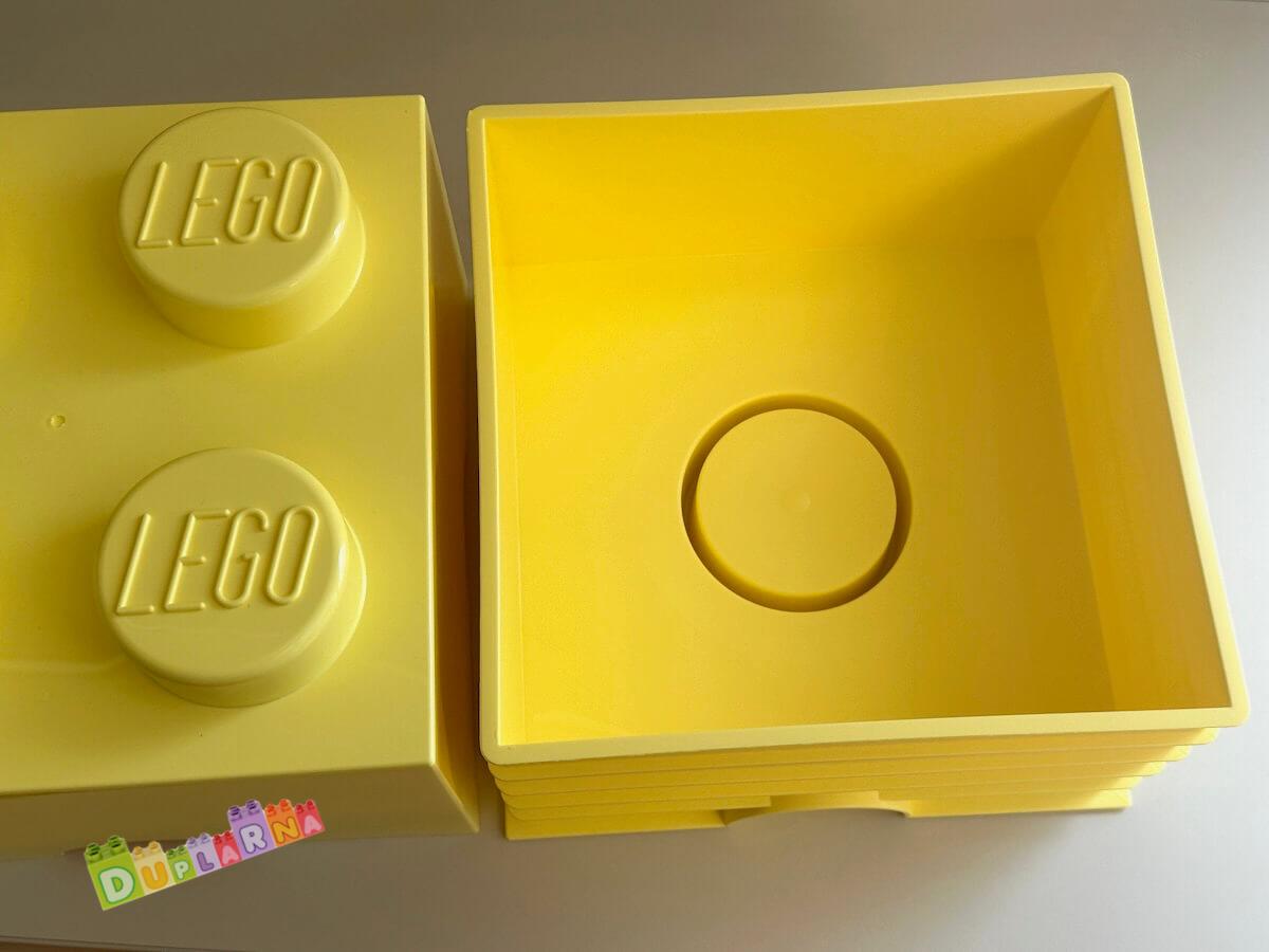 Lego BOX světle žlutý