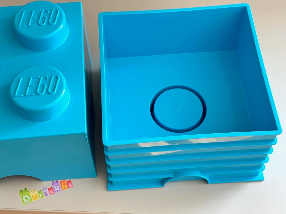 Lego BOX tmavě modrý