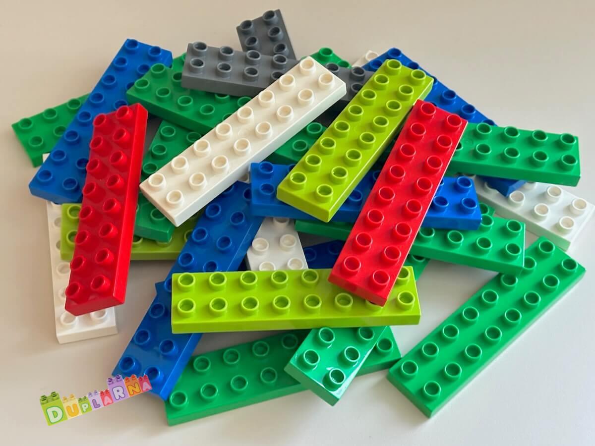 Lego Duplo - desky / kostky 2x8
