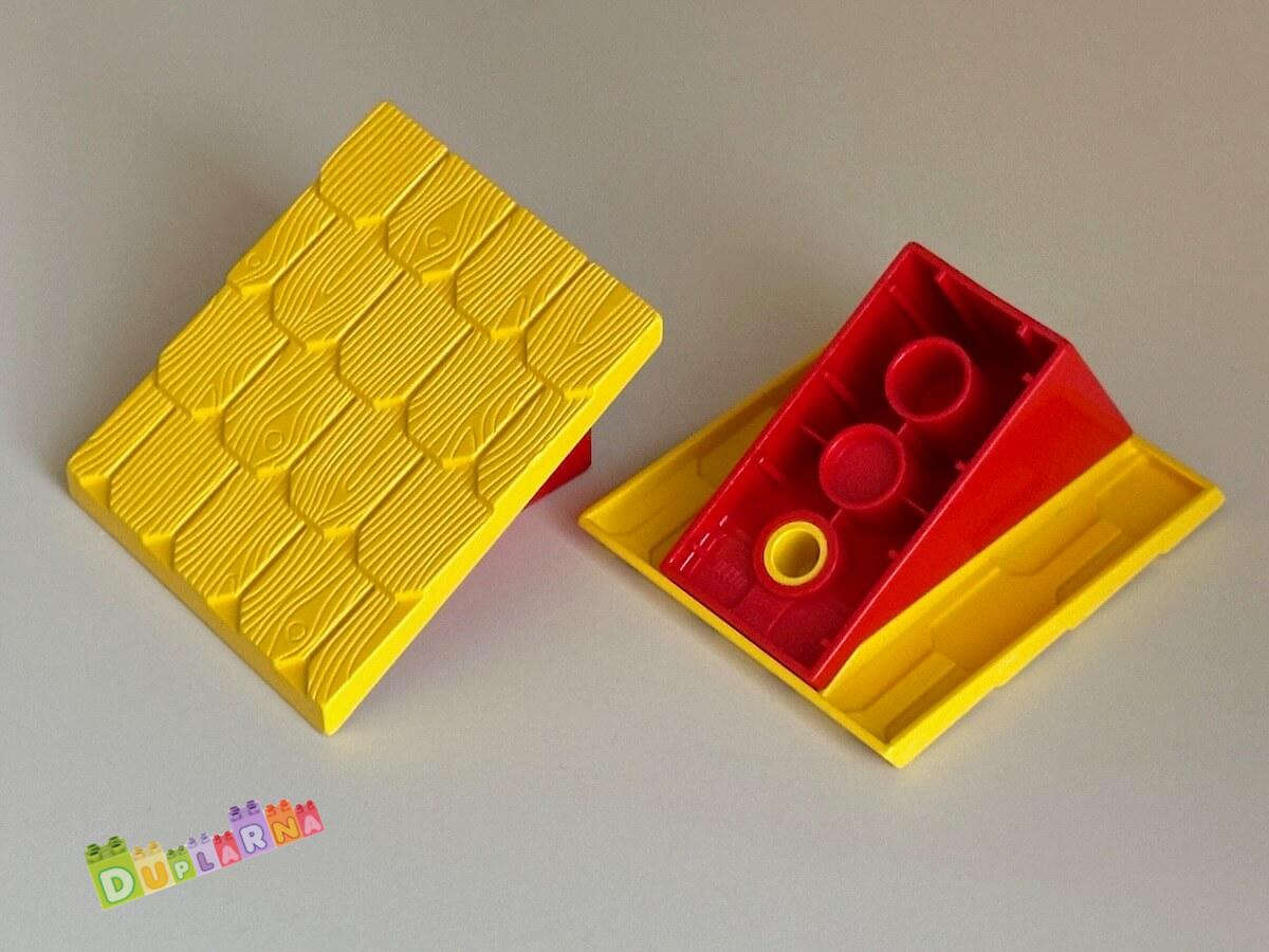 Lego Duplo - Střecha žluto - červená