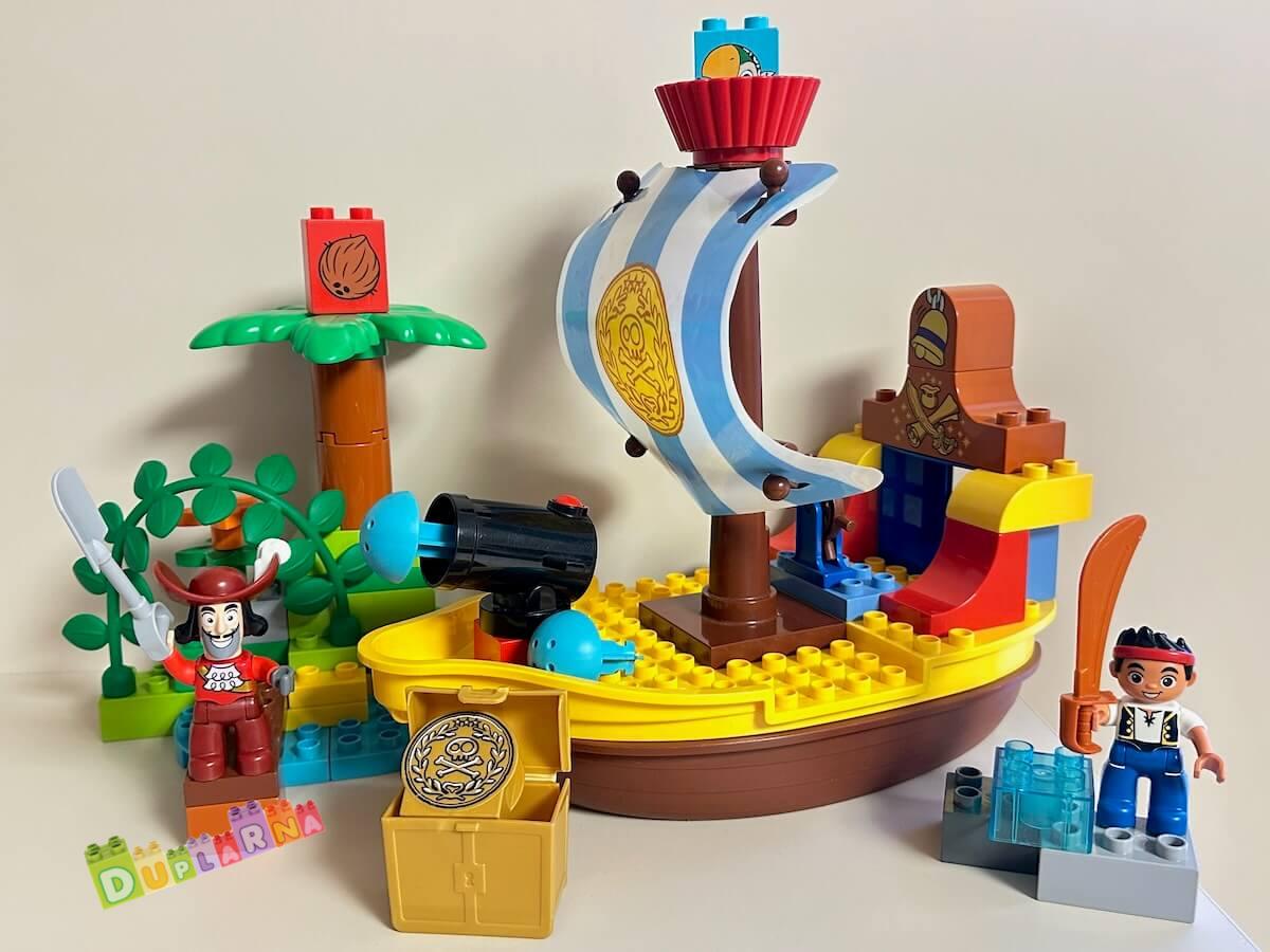 Lego Duplo 10514 - Pirát Jake - Jakeova Pirátská Loď Bucky