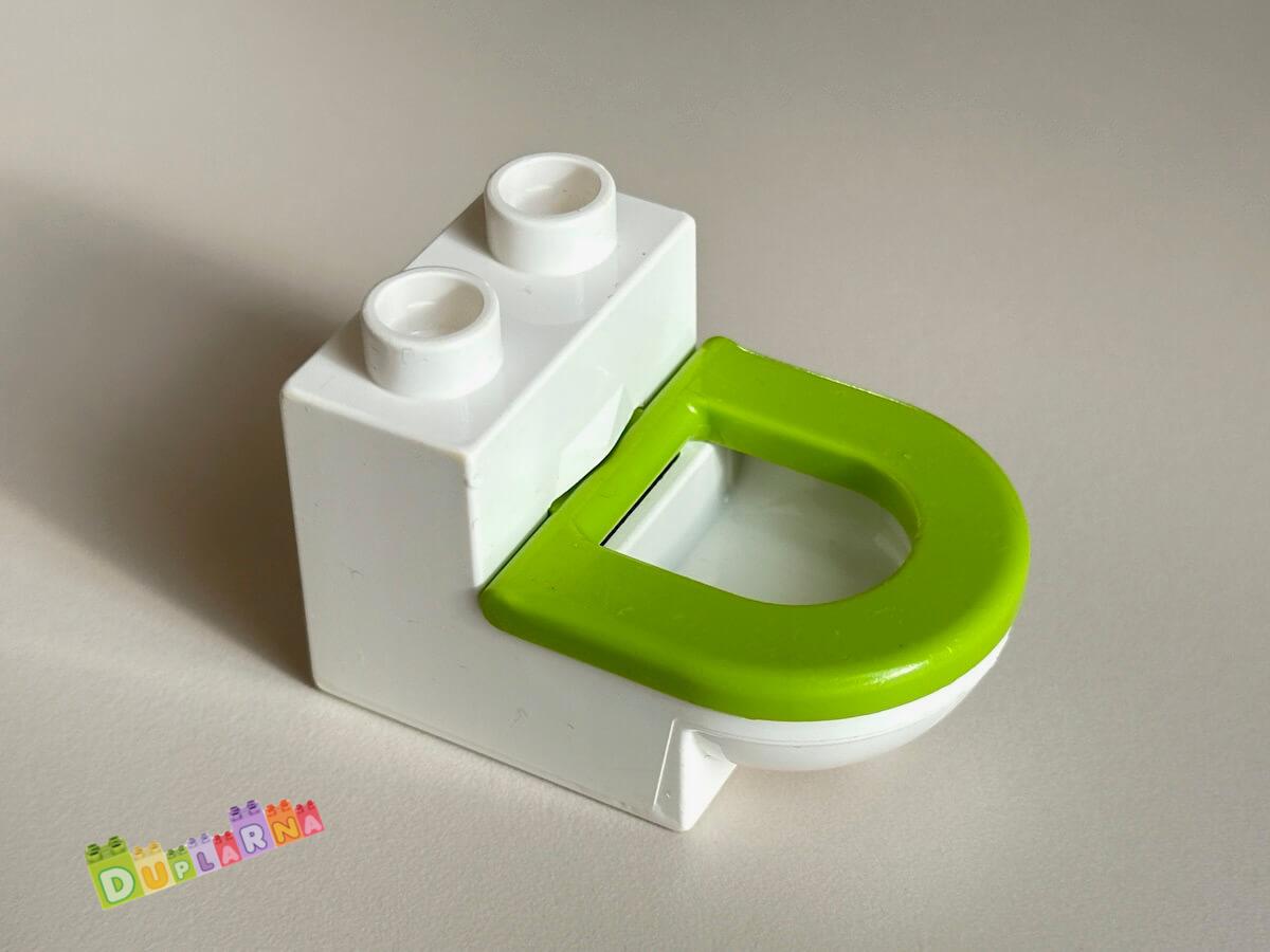 Lego Duplo záchod limetkový