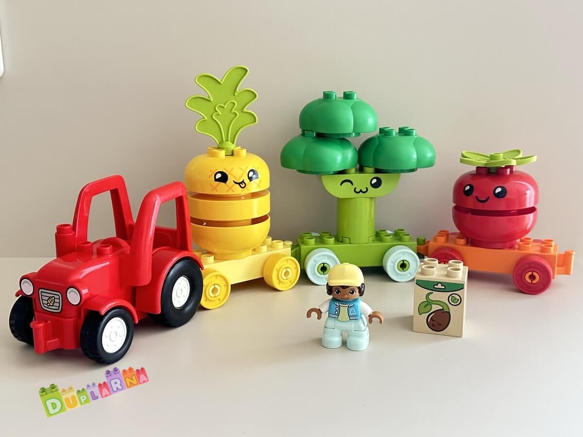 Lego Duplo 10982 - Traktor se zeleninou a ovocem