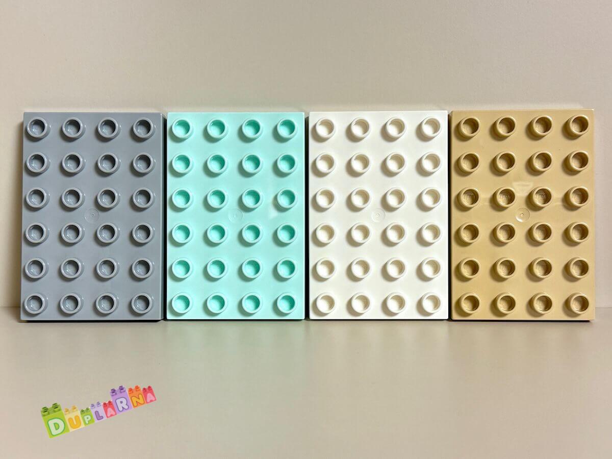 Lego Duplo - set podložek / deska 4x6
