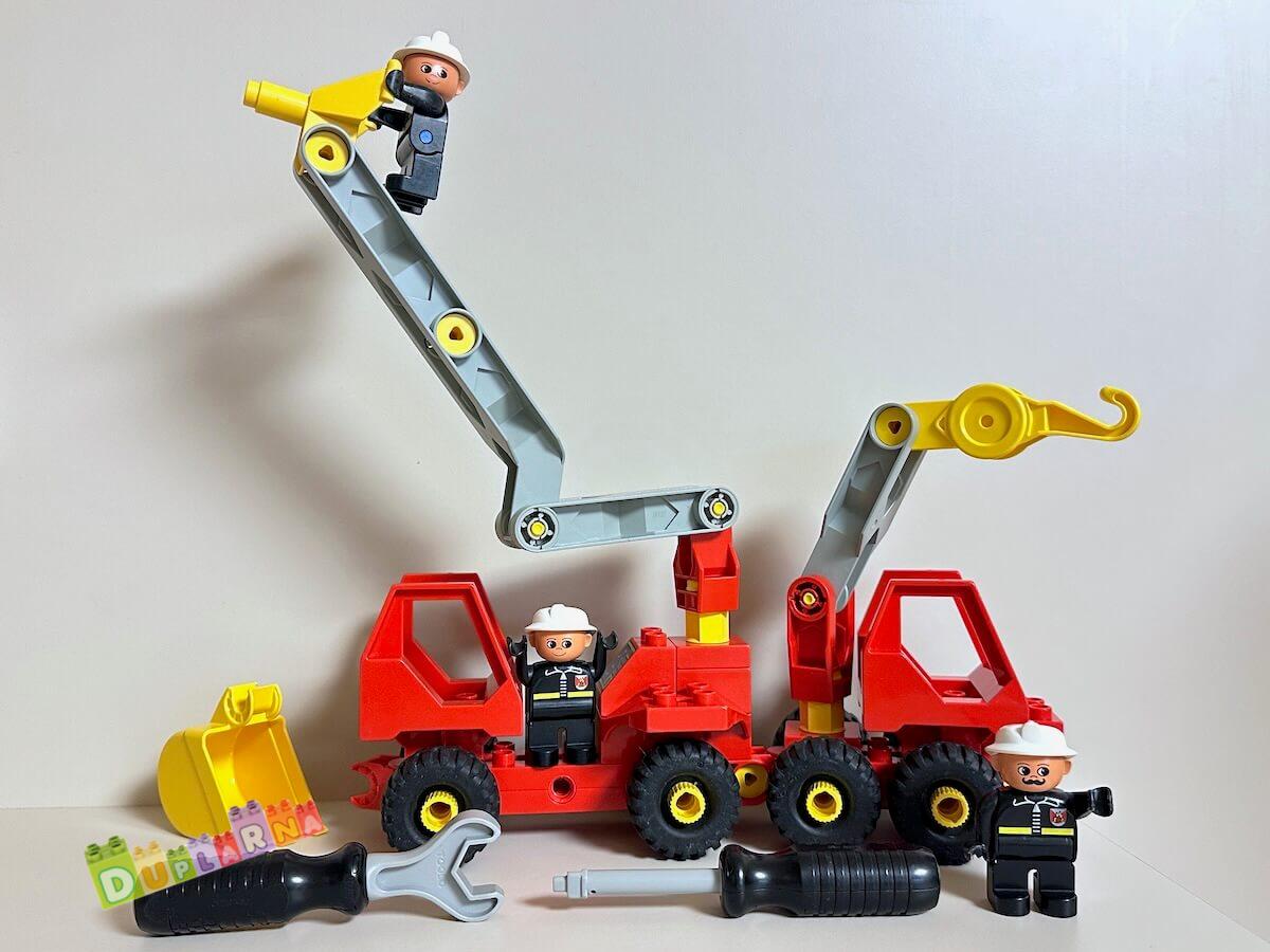 Lego Duplo 2940 - TOOLO - Hasičské auto