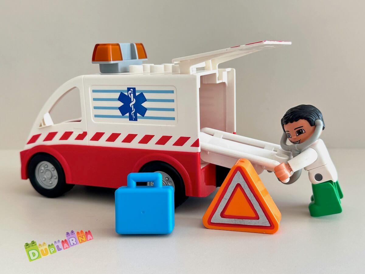Lego Duplo - Sanitka / Ambulance s doktorem