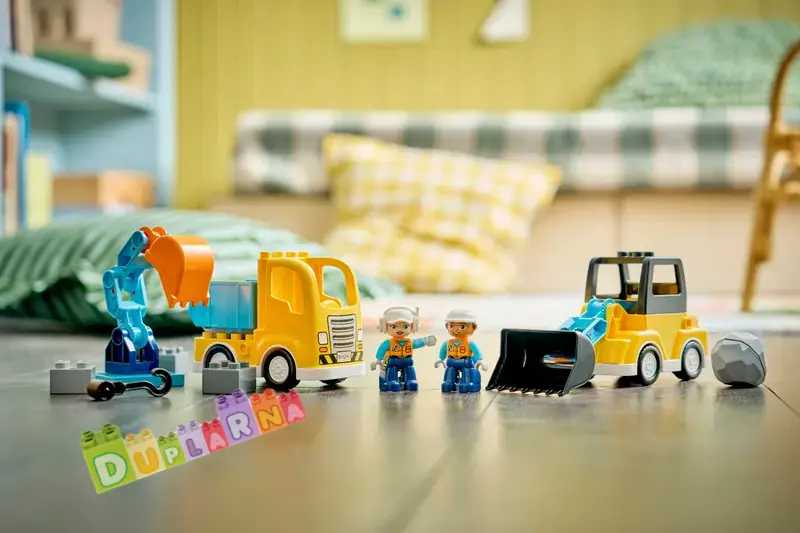 Lego Duplo 10475 - Vozidla na stavbě 3 v 1