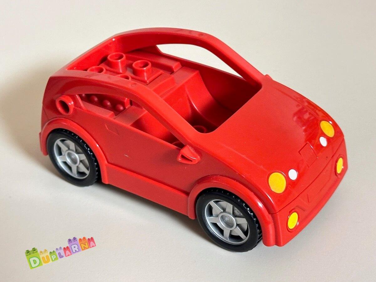 Lego Duplo auto - červené autíčko