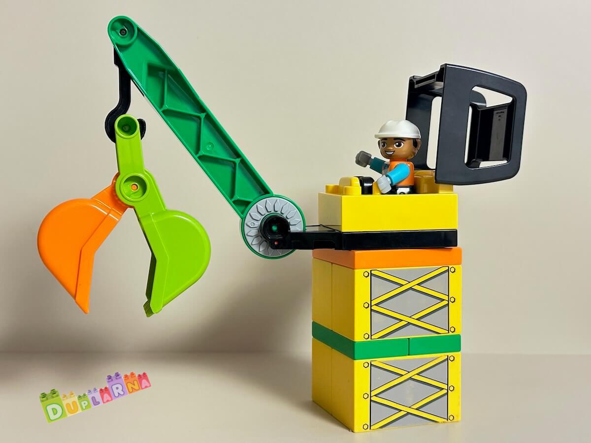 Lego Duplo Jeřáb + Dělník