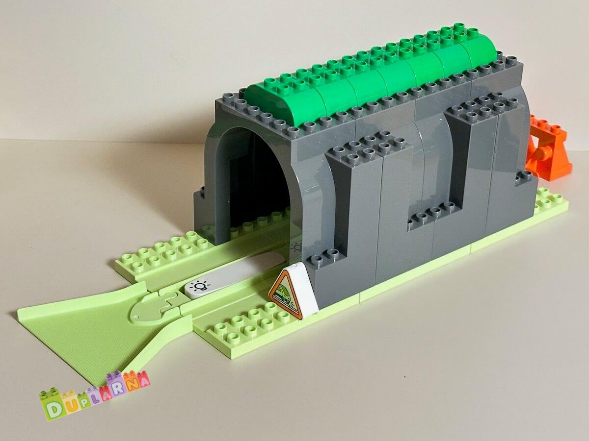 Lego Duplo Tunel dlouhý + nájezd + koncovka