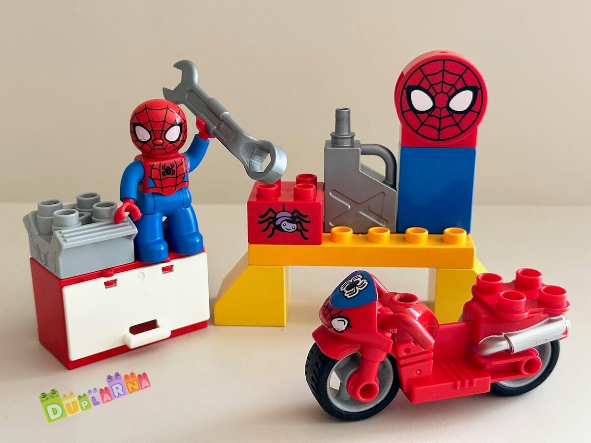 Lego Duplo 10607 - Spidermanova dílna pro pavučinové kolo