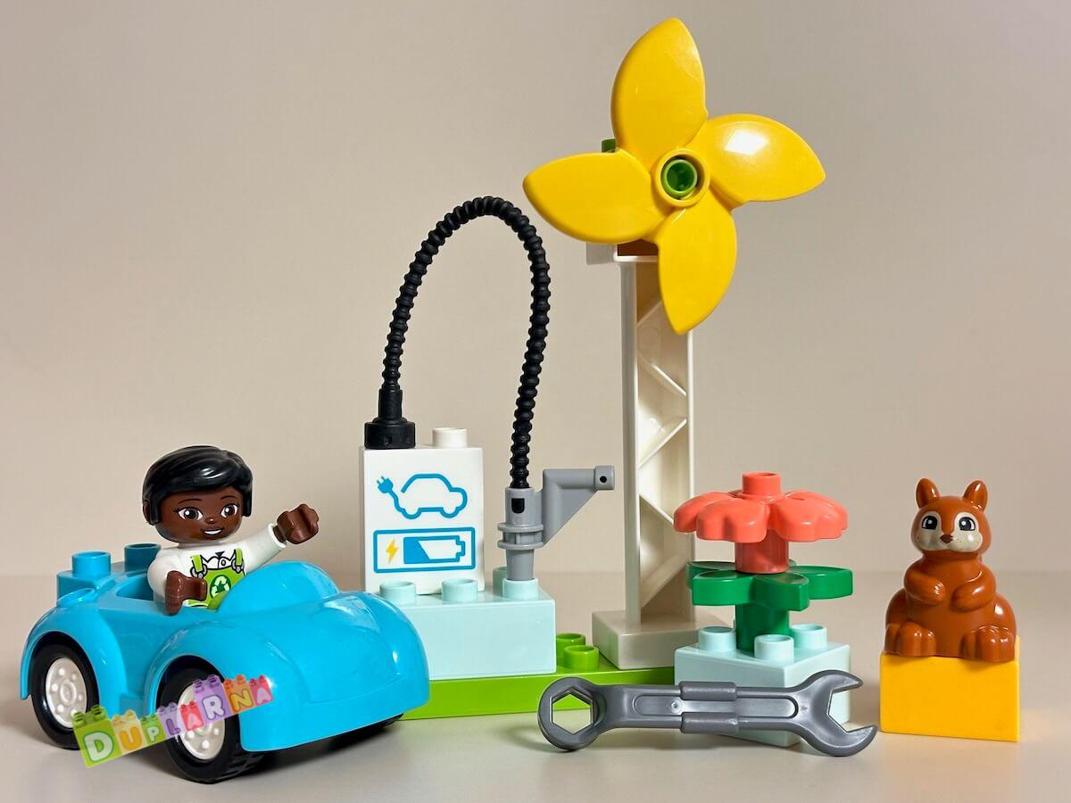 Lego Duplo 10985 - Větrná turbína a elektromobil
