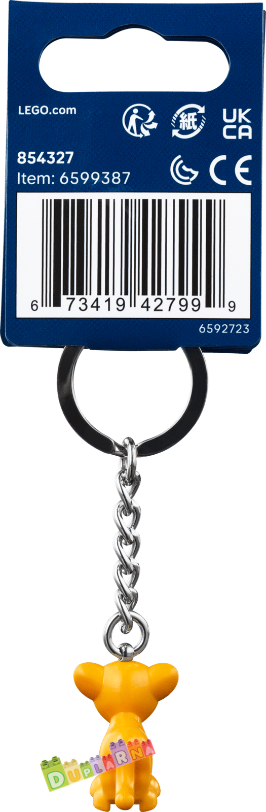 Lego Disney 854327 klíčenka - Přívěsek na klíče – Simba