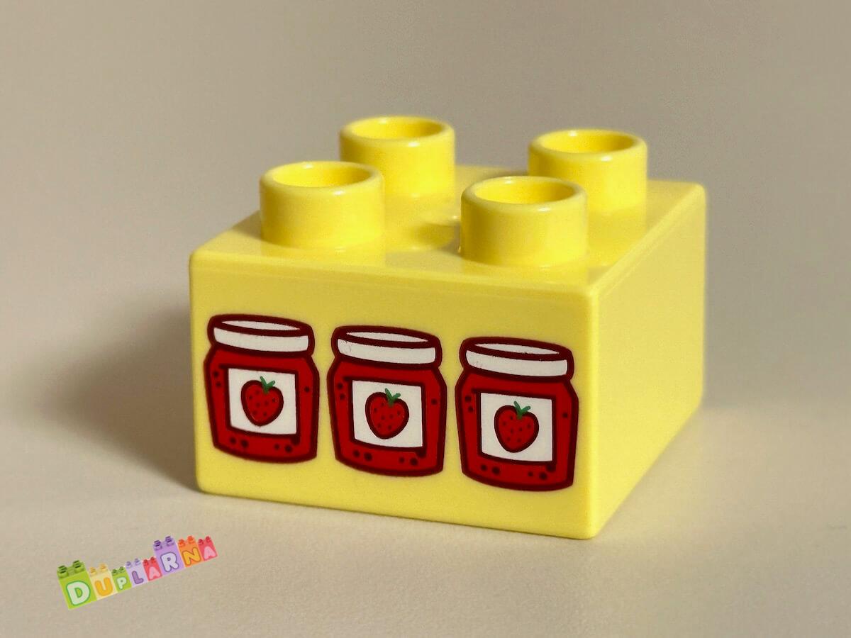 Lego Duplo - Kostka s potiskem - marmeláda