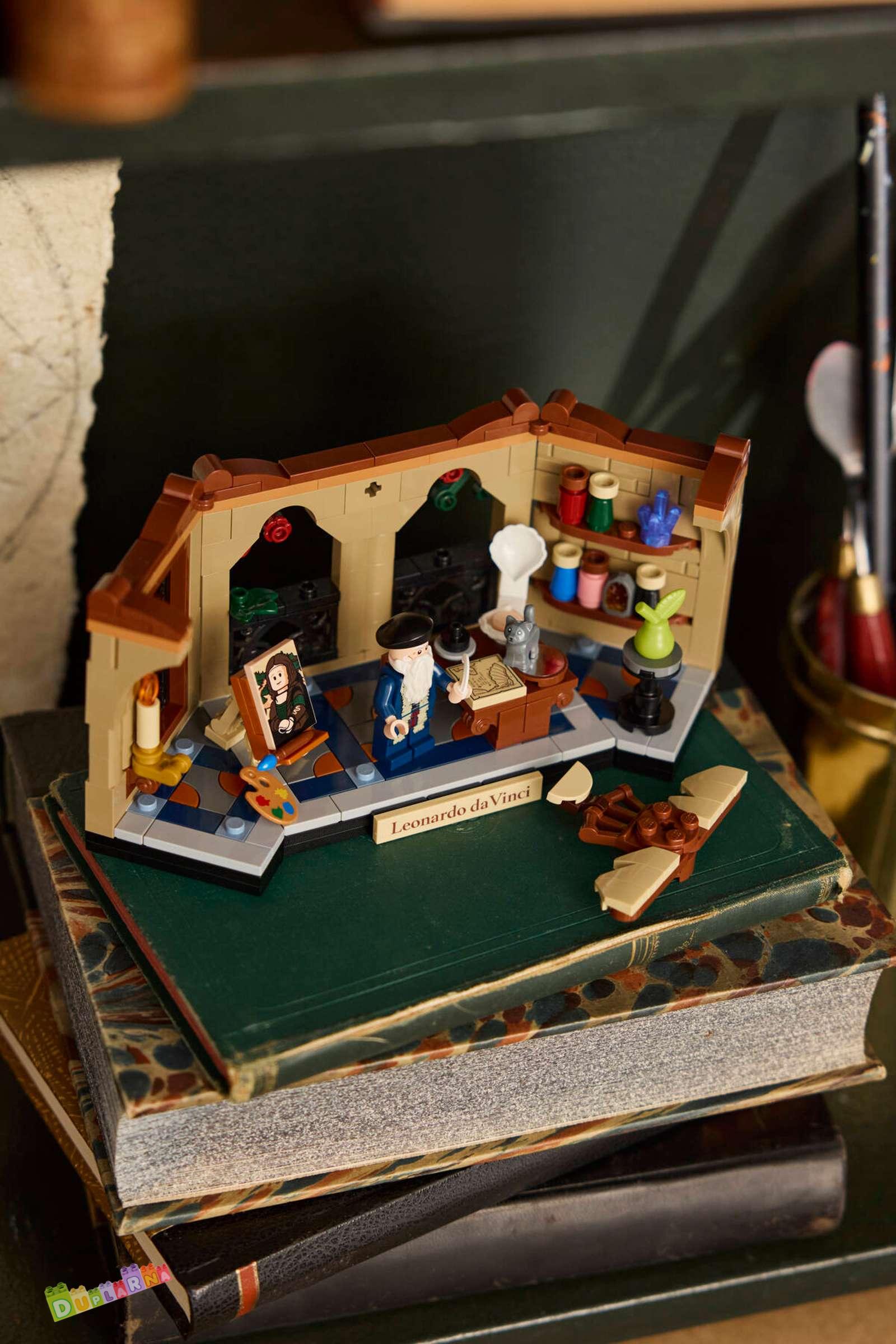 Lego GWP 40902 - Pocta Leonardu da Vincimu