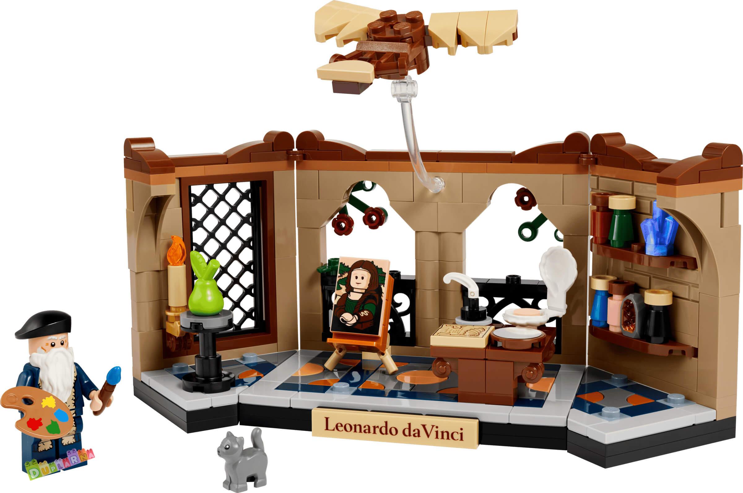 Lego GWP 40902 - Pocta Leonardu da Vincimu