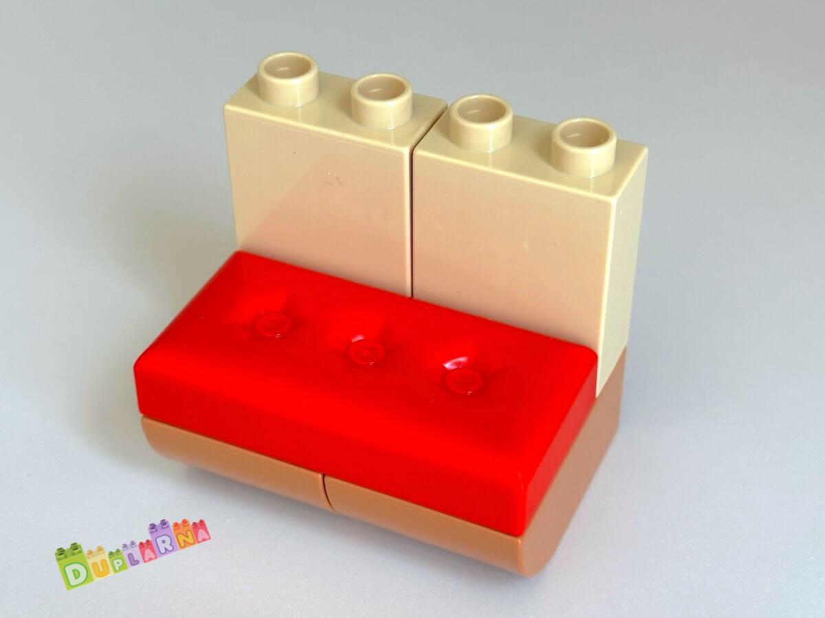 Lego Duplo pohovka, gauč